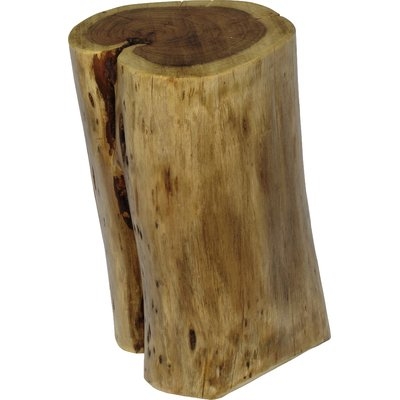 Fontanelle Hardwood Stump End Table - Image 1
