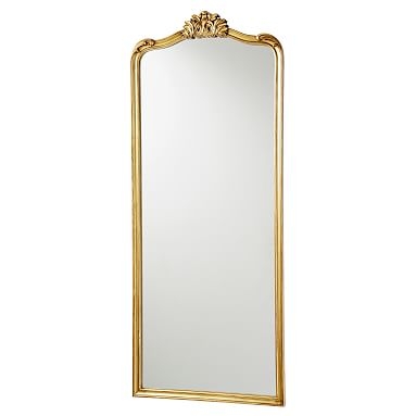Ornate Filigree Mirrors, Brass - Image 0