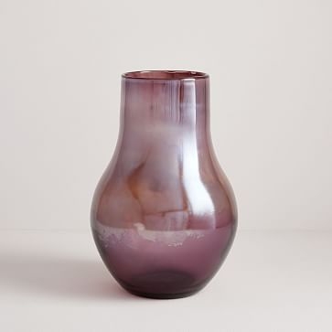 Pearlescent Vase, Large Vase, Purple - Image 0