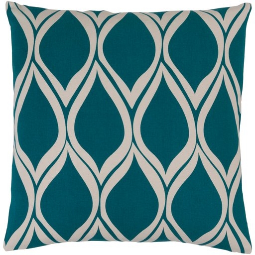 Somerset Throw Pillow, 22" x 22", with down insert - Image 2