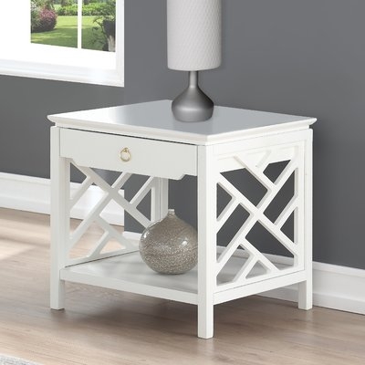 Adam End Table with Storage - Image 0