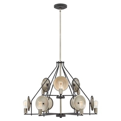 Anspach 9-Light Candle Style Tiered Chandelier - Image 0