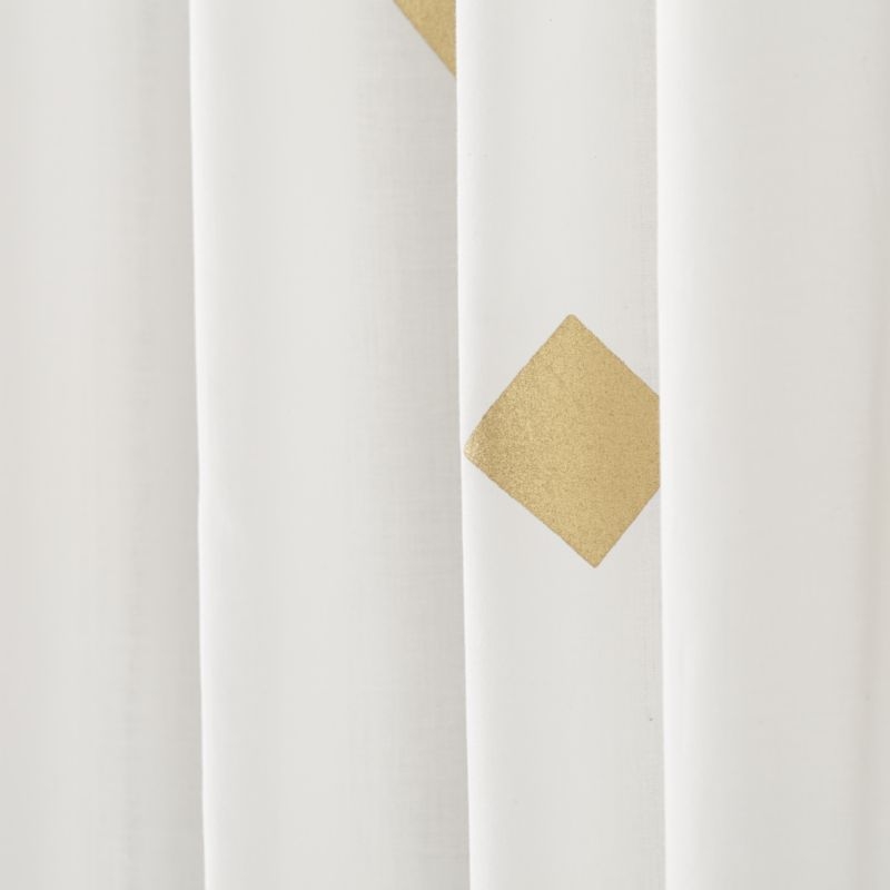 Gold Confetti 84" Curtain - Image 6