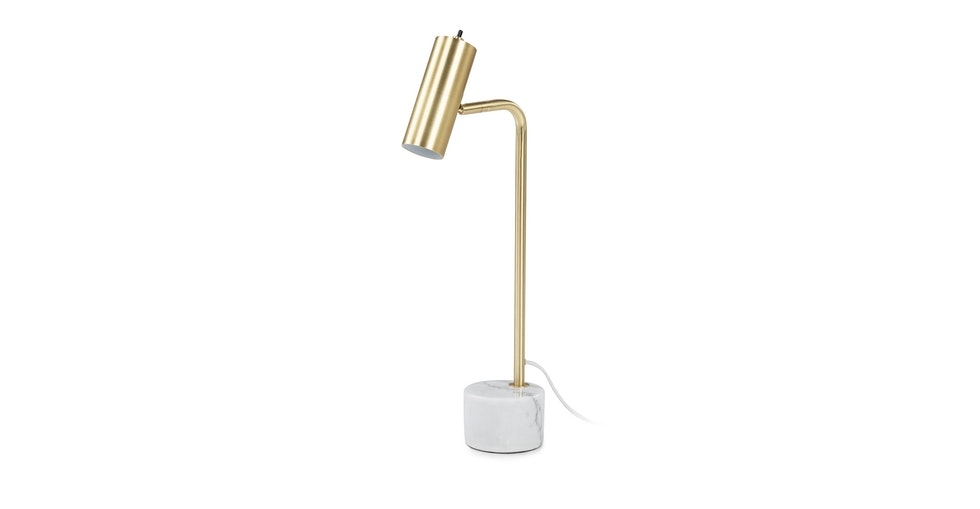 Crane Brass Table Lamp - Image 0