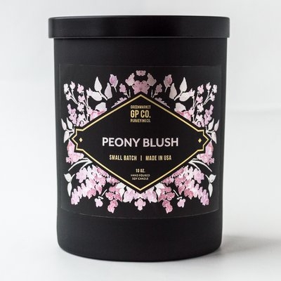 Awakening Peony Blush 10 oz. Scented Jar Candle - Image 0