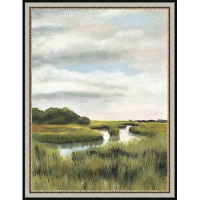 Marsh Landscapes I Framed Painting Print - Image 0
