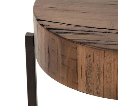 Fargo End Table, Natural Brown/Patina Copper - Image 5