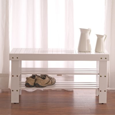 Theiss Wood Storage Bench - Image 0