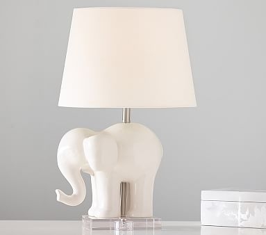 Ceramic Elephant Lamp - Image 0