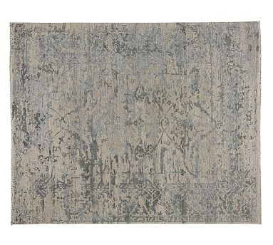 Leo Hand-Knotted Rug, 8 x 10', Natural - Image 1