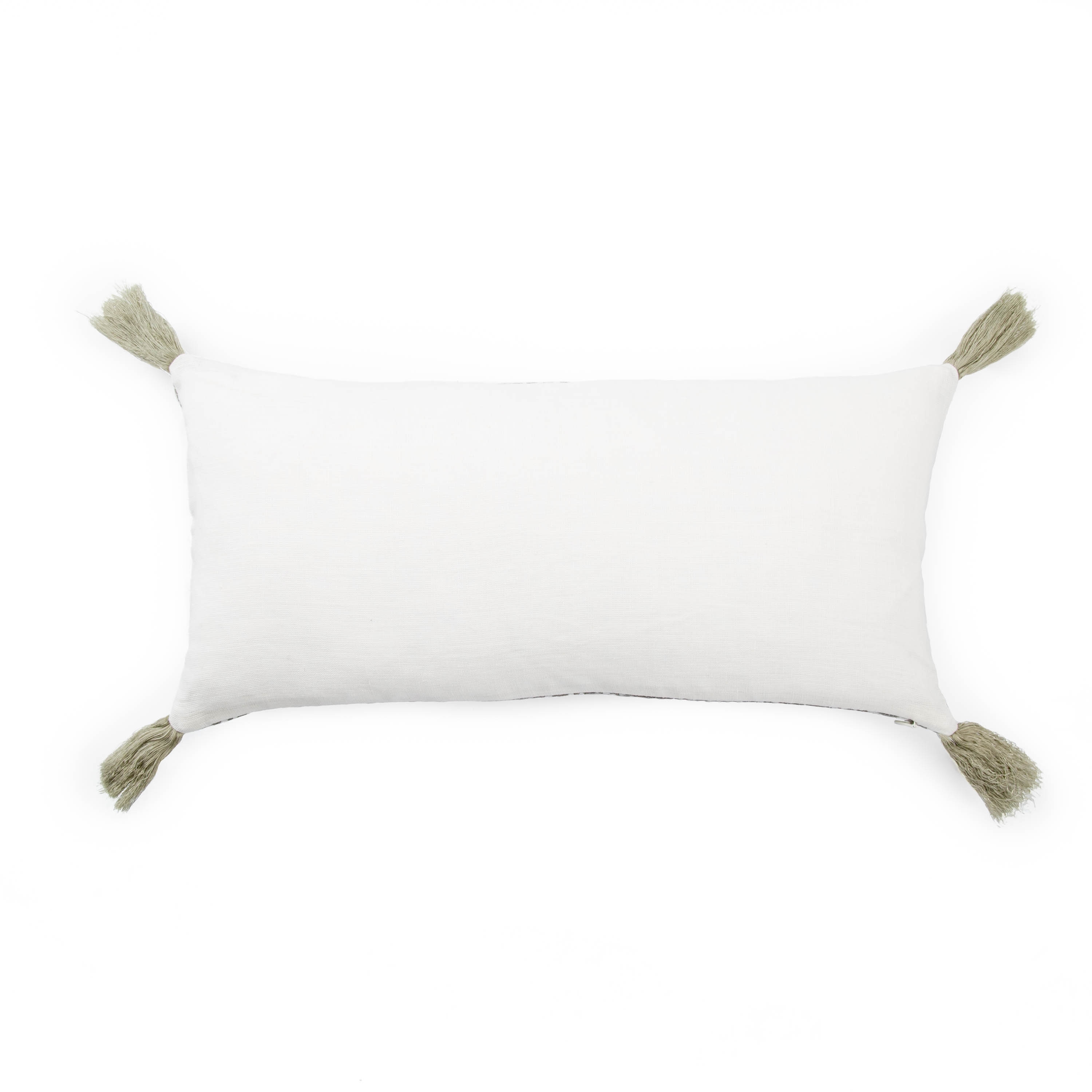 Design (US) Taupe 10"X21" Pillow - Image 1