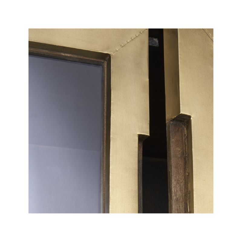 Freda Glass Door Storage Cabinet - Image 3