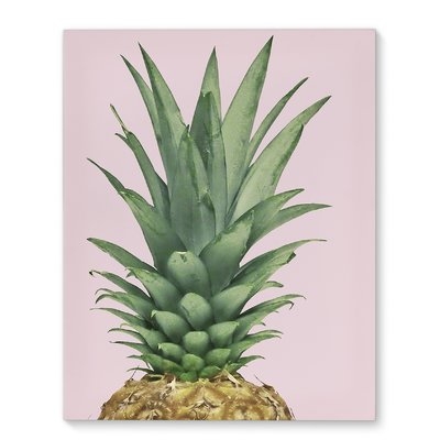 'Pineapple Top' Graphic Art Print on Canvas - Image 0