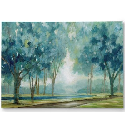 Premium 'Ombre Afternoon' Painting Print on Wrapped Canvas - Image 0