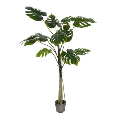 Artificial Potted Grand Floor Foliage Tree in Pot - Image 0