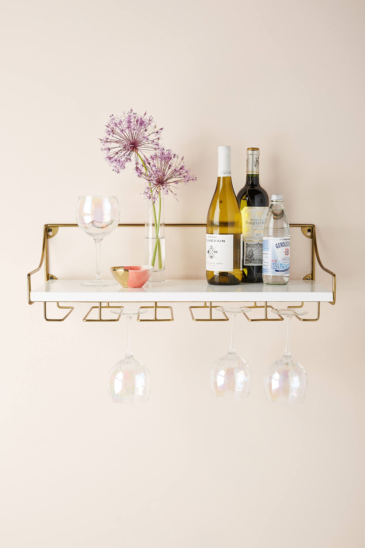 Mayfair Wall-Mounted Wine Glass Shelf - Image 0