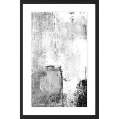 'Deeper Figure' Framed Painting Print - Image 0