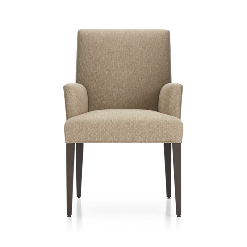 Miles Upholstered Dining Arm Chair - Image 1