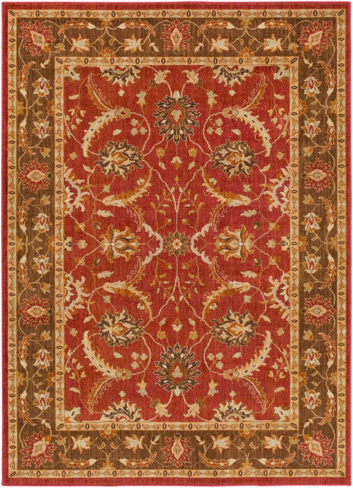 Willow Lodge Red Indoor 1'10" x 2'11" Machine Woven Rug - Image 1