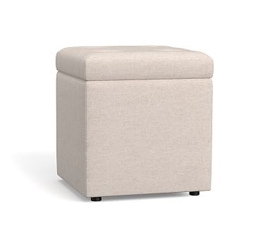 Marlow Storage Cube, Twill Cream - Image 0