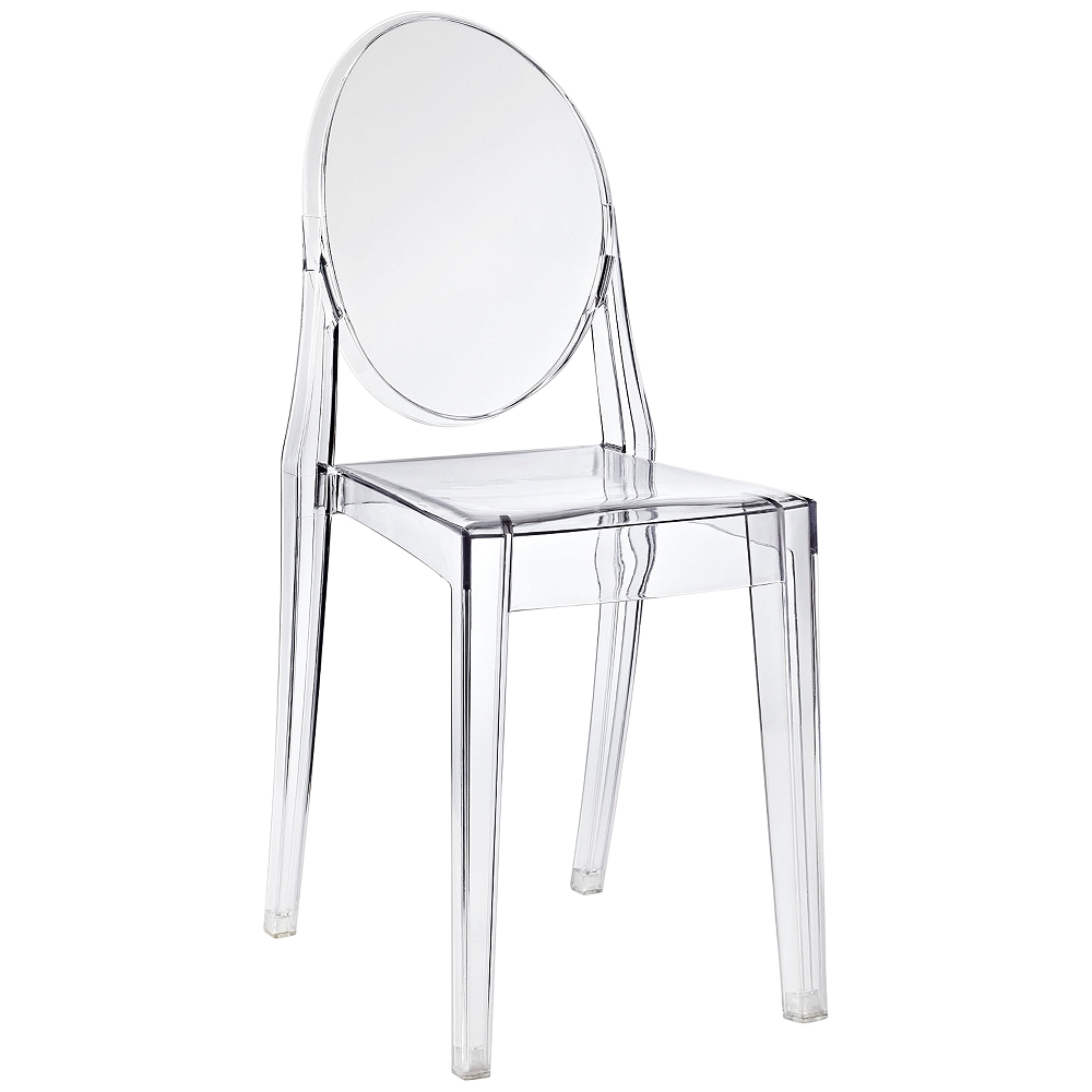 Casper Clear Outdoor Dining Chair - Style # 33T23 - Image 0