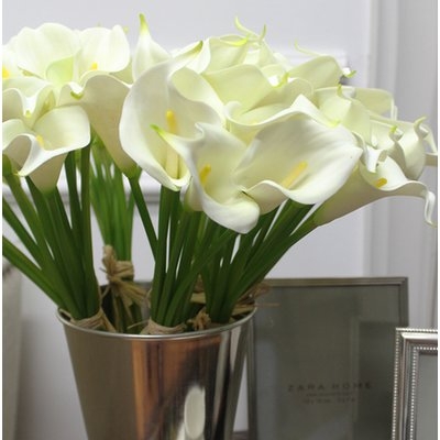 Real Touch Calla Lilie Flower Stem - Image 0