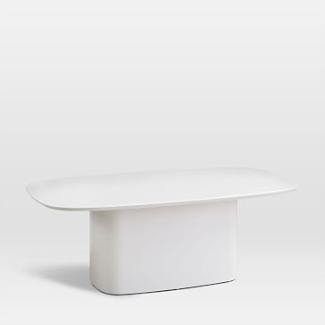 Superellipse Coffee Table, Salt - Image 0