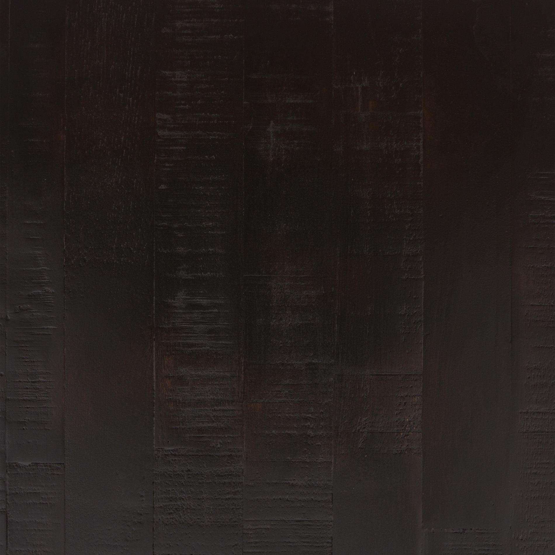 Manning Modern Rustic Large Burnished Black Wood Media Console Sideboard - Image 8
