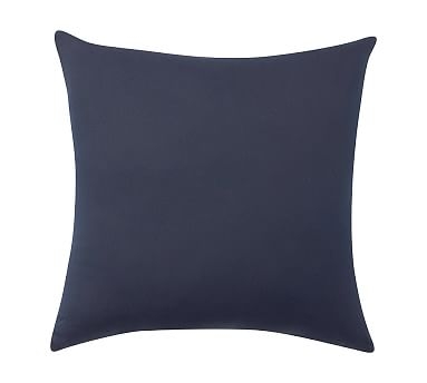 Sunbrella(R), Solid Outdoor Pillow, 24", Navy - Image 0