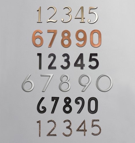 6" Traditional House Numbers - Image 3