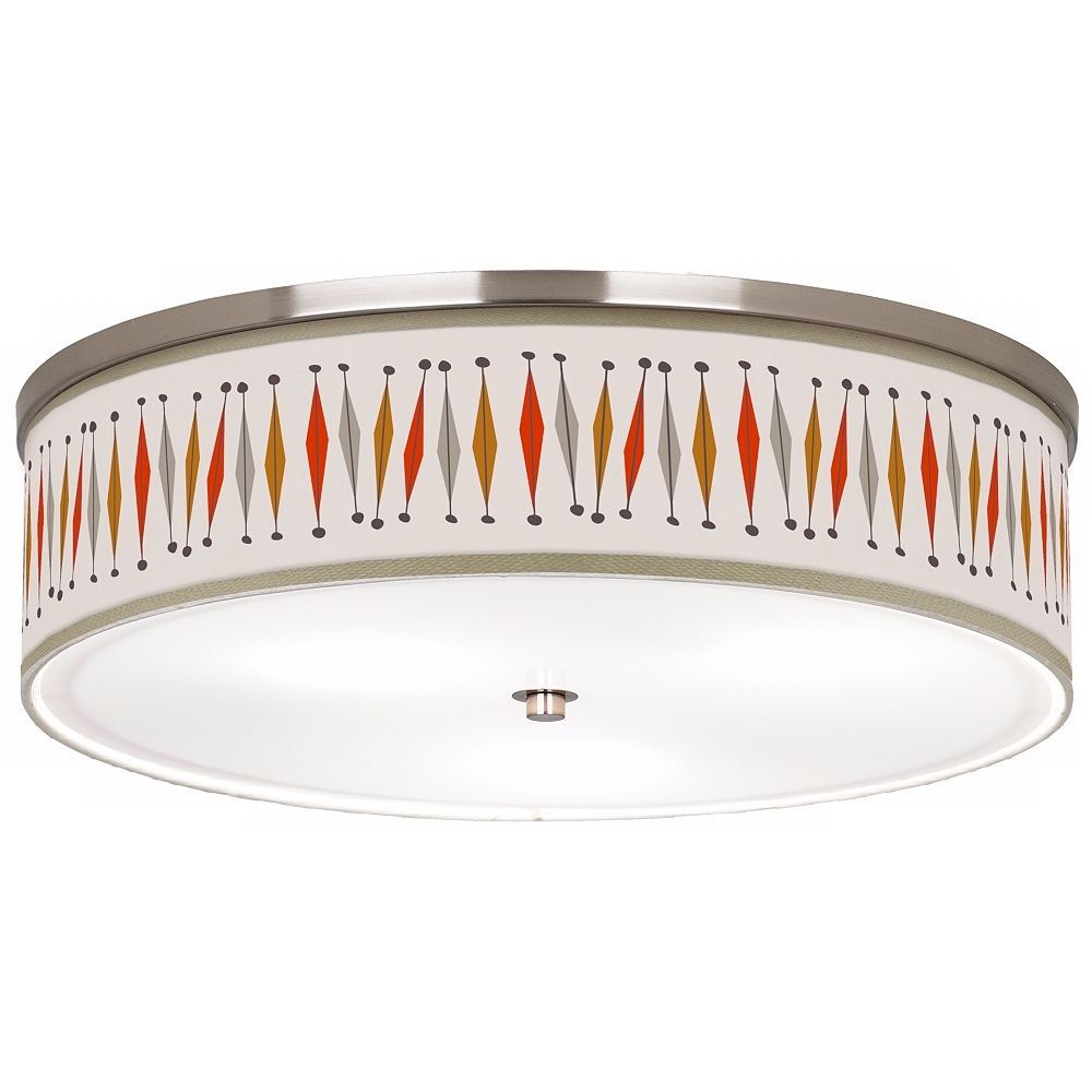 Ragnar Liz  20 1/4" Wide Tremble Shade Pattern Modern Ceiling Light - Image 0