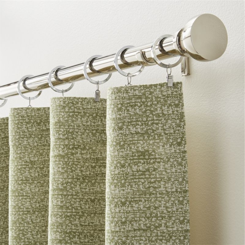 Desmond Green Cotton Curtain Panel 50"x84" - Image 2