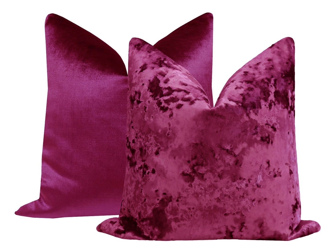 LAVISH VELVET // MAGENTA - LITTLE LUMBAR 12" X 18" - Image 3