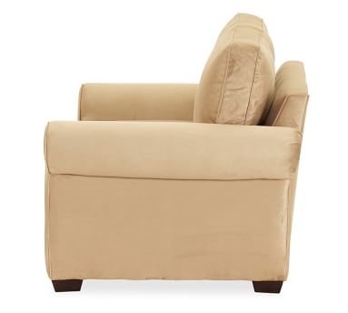 Pearce Roll Arm Upholstered Sofa 81" 2X2, Down Blend Wrapped Cushions, Sunbrella(R) Performance Sahara Weave Ivory - Image 1