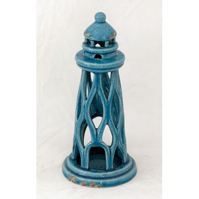 Reynolds Ceramic Lighthouse Sculpture - Image 0