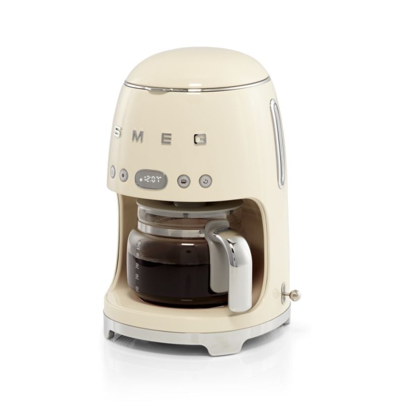 SMEG Cream Retro Drip Coffee Maker - Image 1