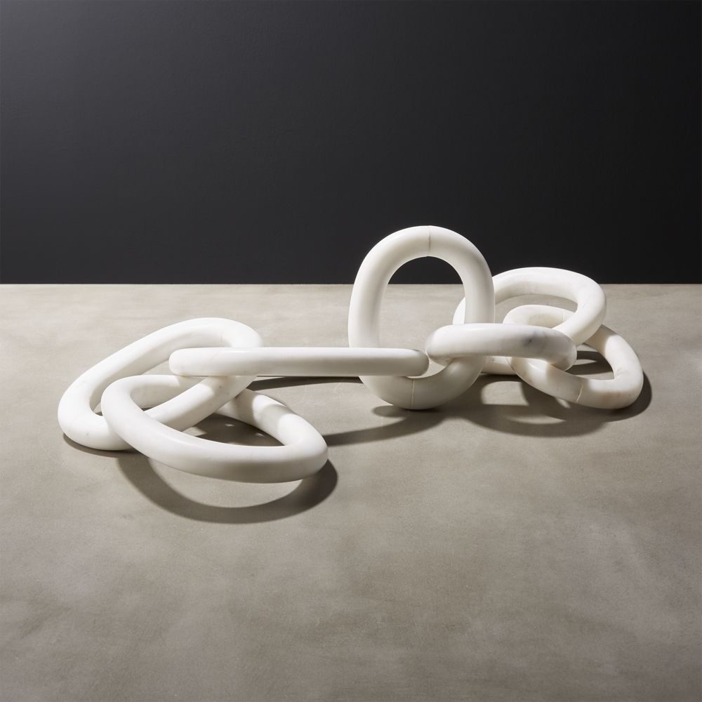 Links Cool White Decorative Marble Chain - Image 3