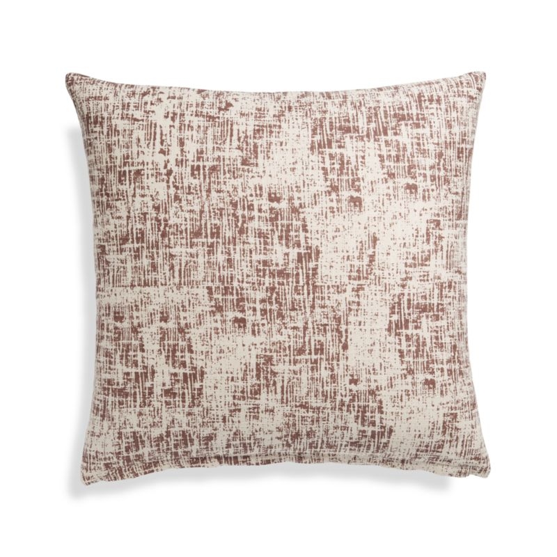 Stacia Blush Patterned Pillow with Down-Alternative Insert 18" - Image 5