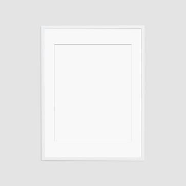 Simply Framed Gallery Frame, White/Mat, 20"X30", 12"x18" photo - Image 3