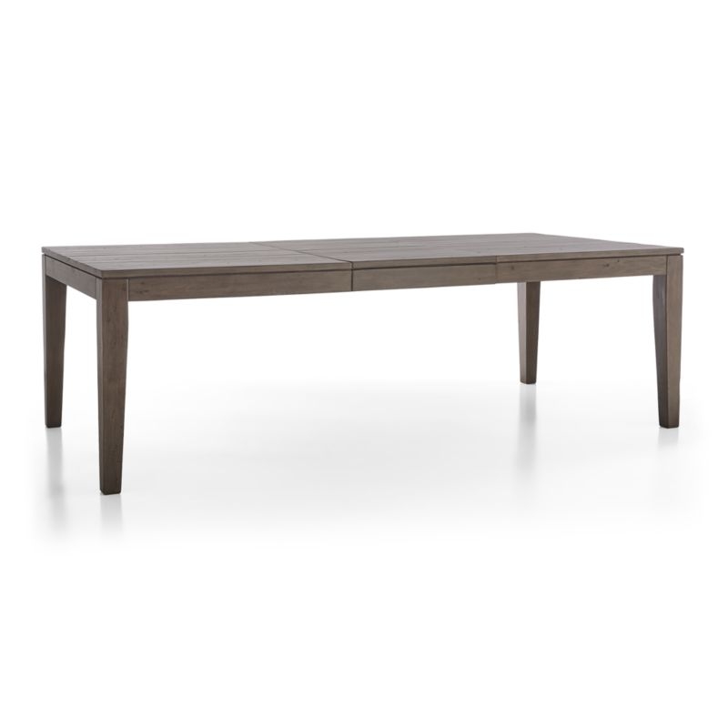 Morris Ash Grey Reclaimed Wood Extension Dining Table - Image 9
