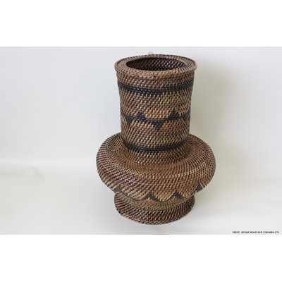 Wooven Container Vase - Image 0