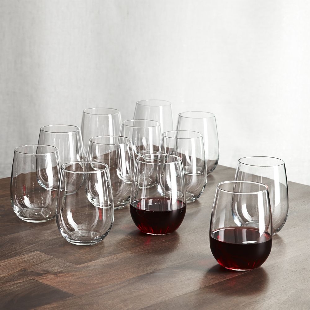 Aspen 17-Oz. Stemless Wine Glasses, Set of 12 - Image 0