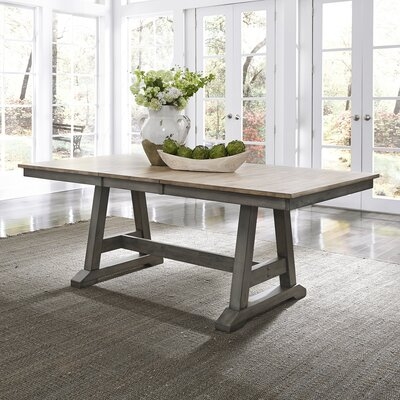Elias Solid Wood Extendable Dining Table - Image 0