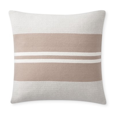 Greenwich Pillow Cover, 22" X 22", Grey - Image 0