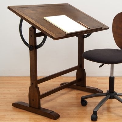 Solid Wood Drafting Table - Image 0