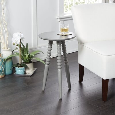 Breslin Round Accent Table with Turned Legs - Image 0