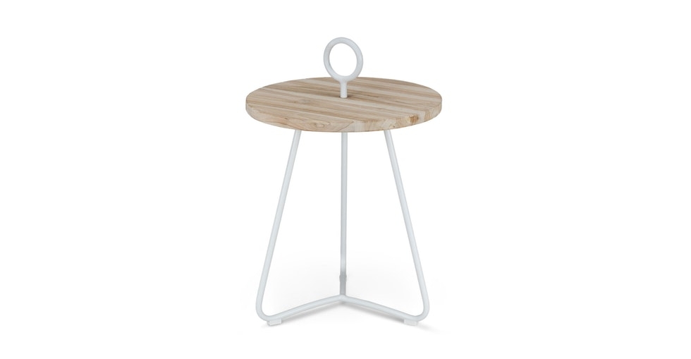 Po White Side Table - Image 0