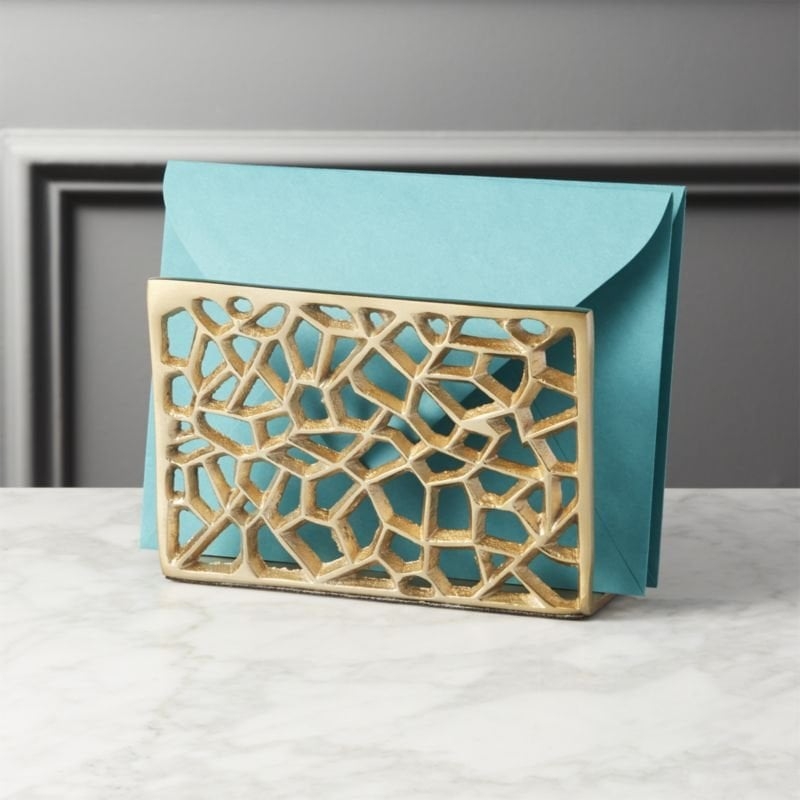 Marais Gold Letter Holder - Image 2