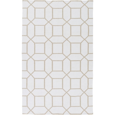 Larksville Hand-Woven Neutral Outdoor Area Rug - Image 0