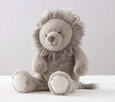 Taupe Lion Critter Plush - Image 2